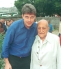 Claudio Mendonça e Oscar Niemeyer